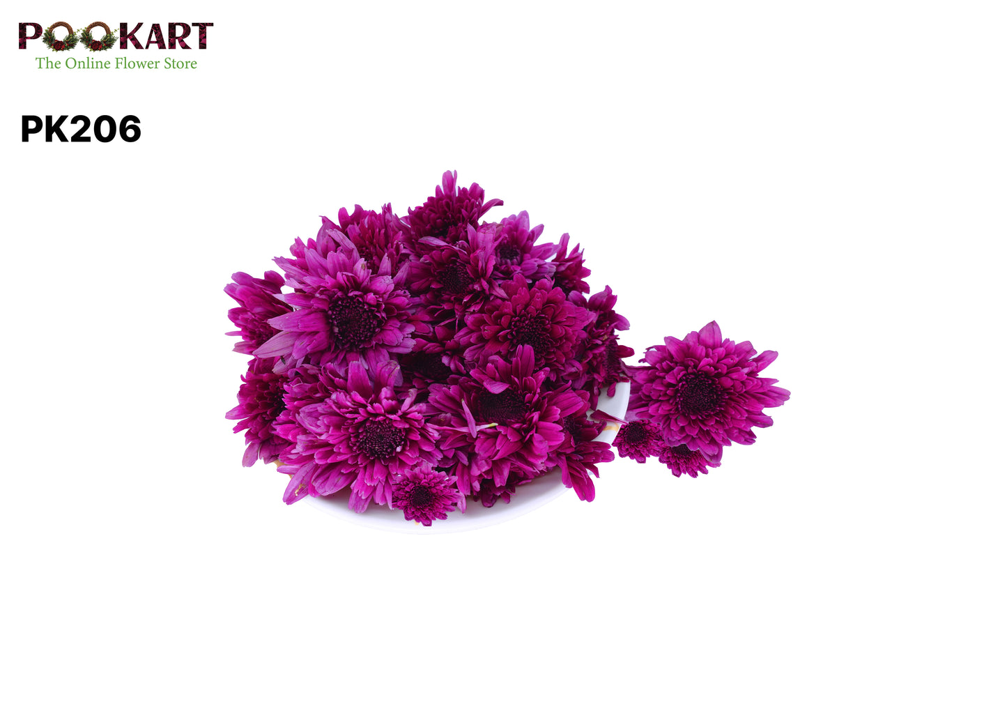 Colour Samanthi  - Unstrung Flowers (சாமந்தி பூ கலர் - உதிரி)