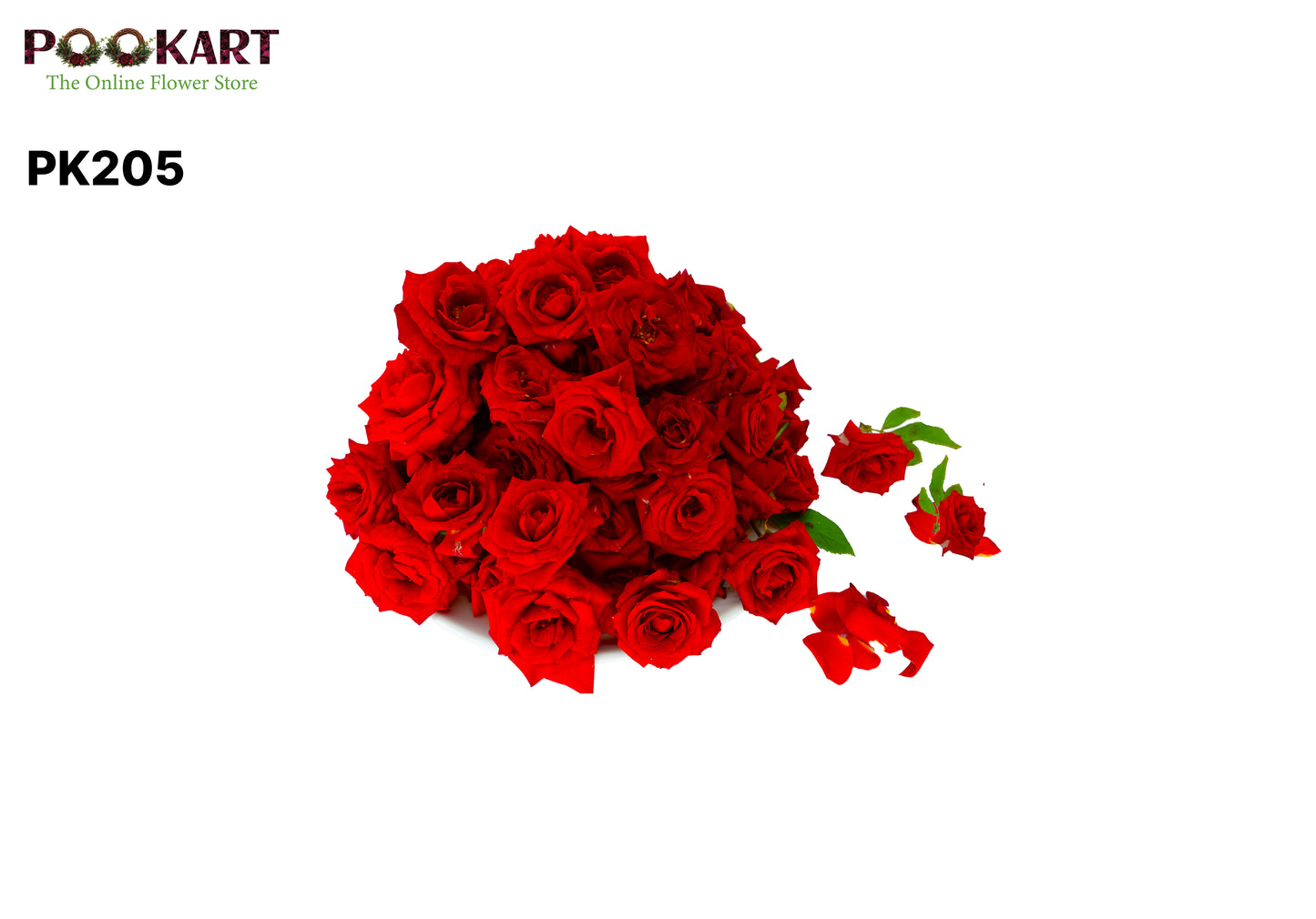 Rose - Unstrung Flowers  (ரோஸ் - உதிரி)