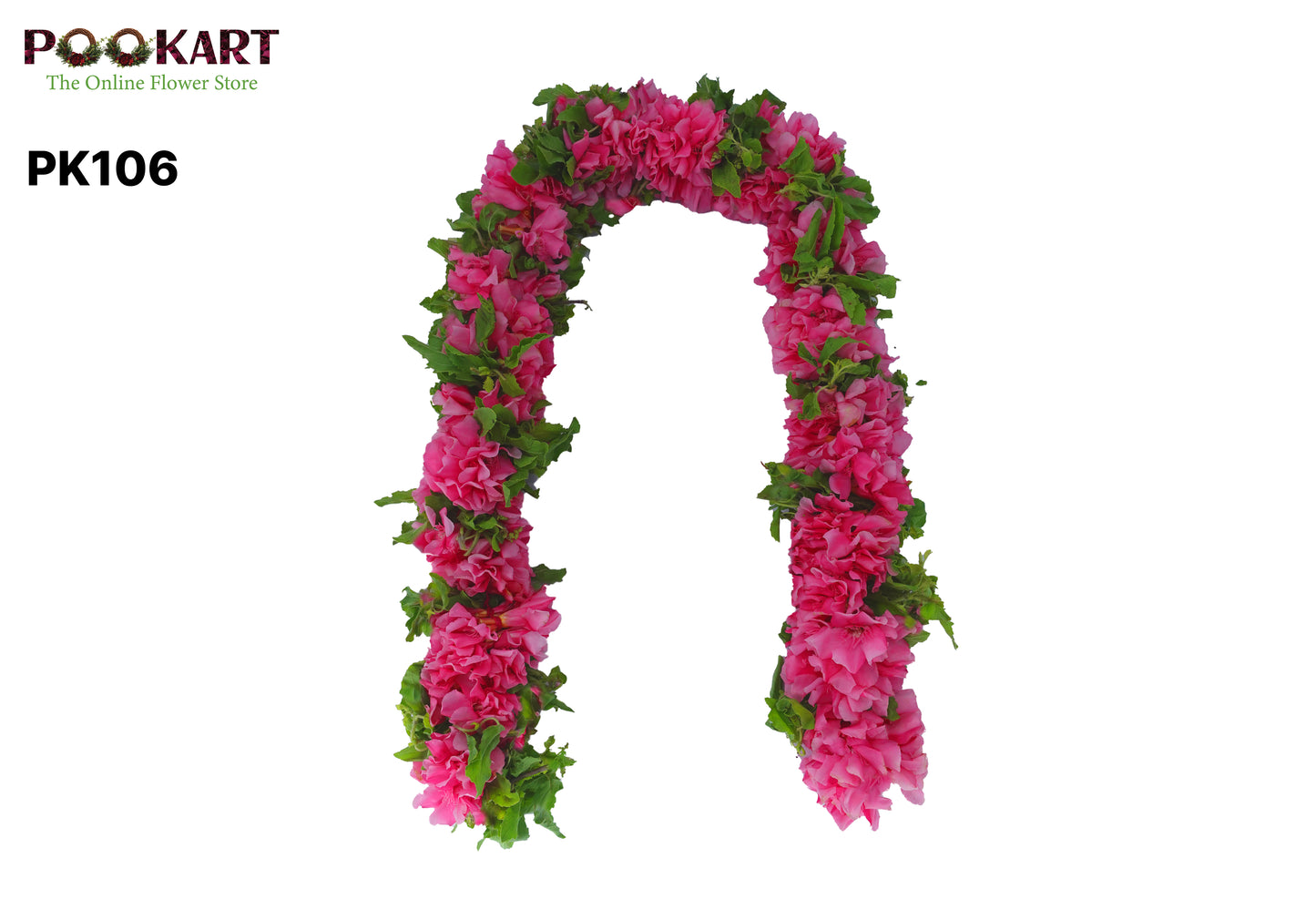 Rose Arali with Tulasi - Sami Poo (ரோஸ் அரளி மற்றும் துளசி - சாமி பூ)